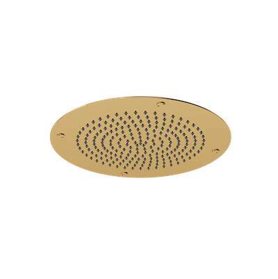 Aquabrass ABSC00714PGD - 714 Aquaflush 14'' Rd Recessed Rainhead