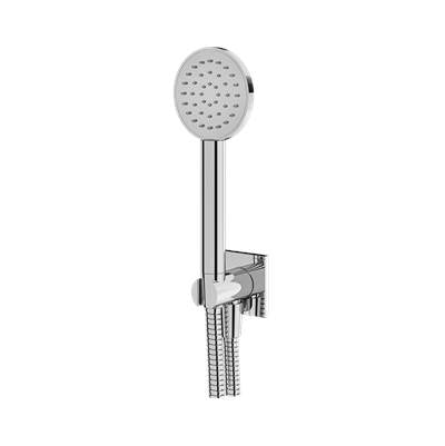 Aquabrass ABSCHSS375PC - Hss375 Round Handshower Set - Sq Flange