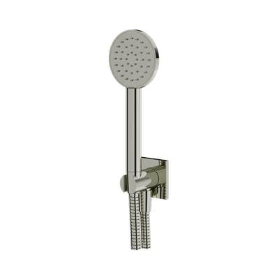 Aquabrass ABSCHSS375PN - Hss375 Round Handshower Set - Sq Flange