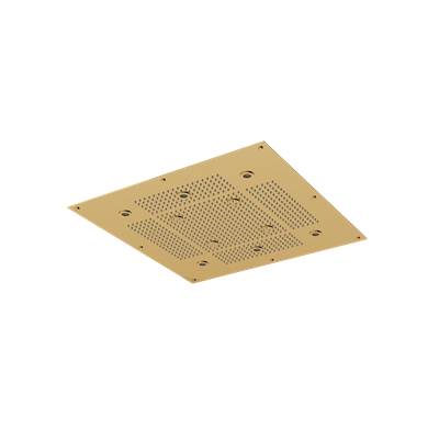 Aquabrass ABSCNN925PGD - Nn925 Cura Spa 24X24 Recessed Rain Head