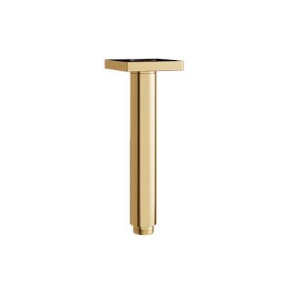 Aquabrass ABSCSCD06PGD - Scd06 Round 6'' Ceiling Arm W/Sq Flange