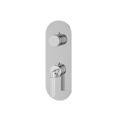 Aquabrass ABSTR9249PC - R9249 Mtebello Tr Set 2Wns -T12123 Valve