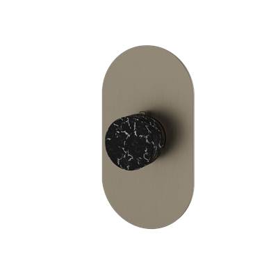 Aquabrass ABSTRM00NMBBC - Rm00Nm Marmo Trim Set - Bk -T12000 Valve