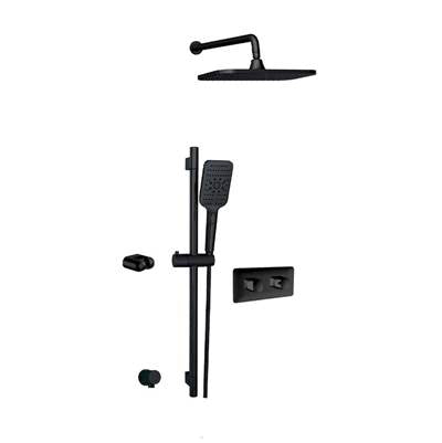 Aquabrass ABSZINABOX01GEBK - Inabox 1 Shower Faucet - 2 Way Non Shared -T12123 Valve Required