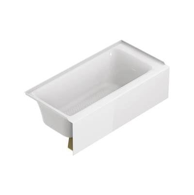 American Standard 2963202.020 - Aspirations 60 X 30-Inch Integral Apron Bathtub With Left-Hand Drain