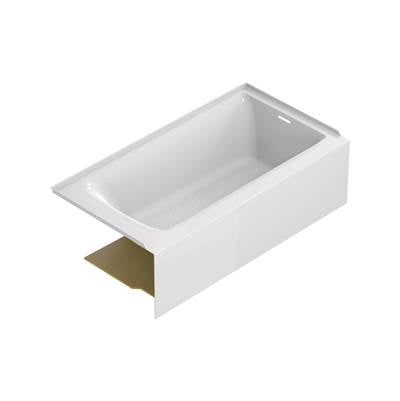 American Standard 2964102.020 - Aspirations 60 X 32-Inch Integral Apron Bathtub With Right-Hand Drain