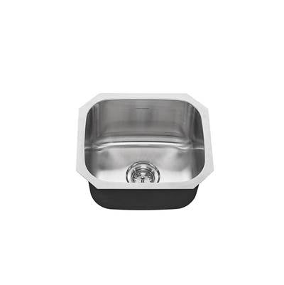 American Standard 18SB.9181600s.075 - Portsmouth® 18 X 16-Inch Stainless Steel Undermount Single Bowl Kitchen Sink