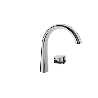 Baril B47-1080-1PL-BA - Single Handle 2-Piece Lavatory Faucet, Drain Included