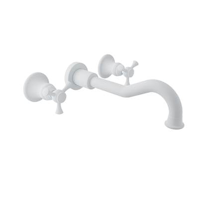 Baril T71-8041-00L-BB - Trim Only For Two Handles Wall-Mounted Lavatory Faucet, Drain Not Included