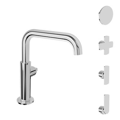 Baril B80-1032-1PL-BB - Single-Hole Lavatory Faucet (Without Handle), Drain Included