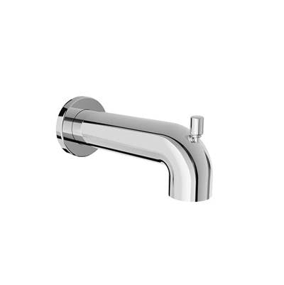 Baril BEC-0520-74-BB - Round 7" Tub Spout With Diverter