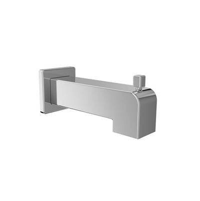 Baril BEC-0520-84-BB - Square 7" Tub Spout With Diverter