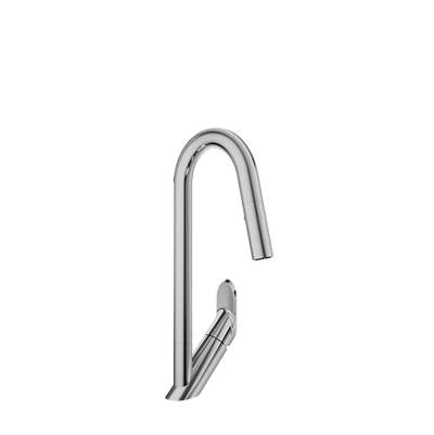 Baril CUI-1940-02L-CC - Single-Hole Kitchen Faucet With 2-Function Pull-Down Spray