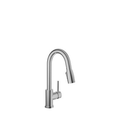 Baril CUI-2040-02L-CC - Single-Hole Bar / Prep Kitchen Faucet With 2-Function Pull-Down Spray
