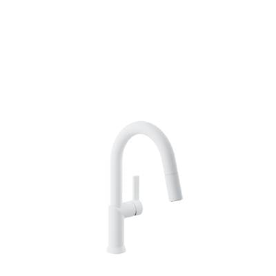 Baril CUI-9247-02L-BB - Single-Hole Bar / Prep Kitchen Faucet With 2-Function Pull-Down Spray