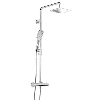 Baril PRO-1104-53-BB - Complete Thermostatic Shower Kit On Column