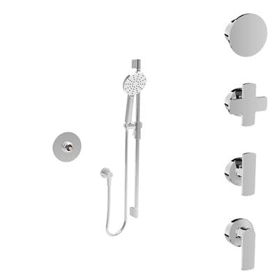 Baril PRO-2101-80-BB - Complete Pressure-Balanced Shower Kit (Without Handle)