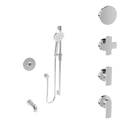 Baril PRO-2201-80-BB - Complete Pressure-Balanced Shower Kit (Without Handle)