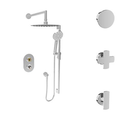 Baril PRO-2811-80-CC-NS - Complete Pressure-Balanced Shower Kit (Without Handle)