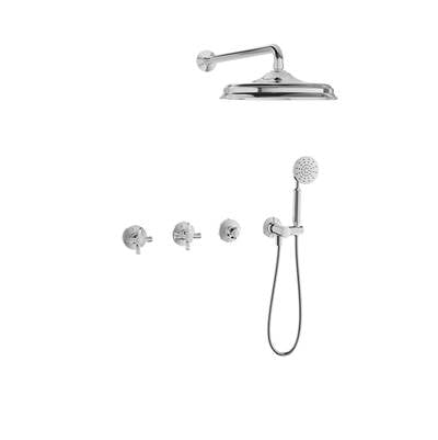 Baril PRO-3302-20-BB - Complete Thermostatic Shower Kit