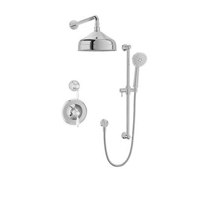 Baril PRO-3421-74-BB-NS - Complete Thermostatic Shower Kit