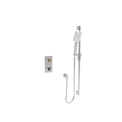 Baril PRO-4154-80-BB - Complete Thermostatic Pressure-Balanced Shower Kit (Without Handle)