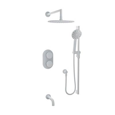 Baril PRO-4303-80-BB - Complete Thermostatic Pressure-Balanced Shower Kit (Without Handle)