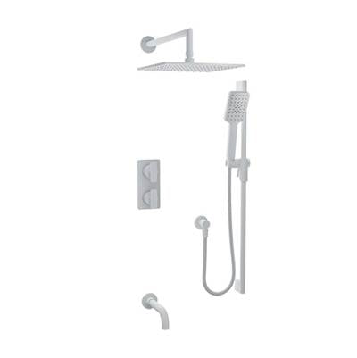 Baril PRO-4304-80-BB - Complete Thermostatic Pressure-Balanced Shower Kit (Without Handle)