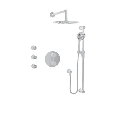 Baril PRO-4393-66-BB - Complete Thermostatic Pressure-Balanced Shower Kit