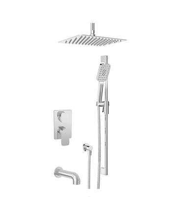 Baril PRR-2915-04-CC-NS - Complete Pressure-Balanced Shower Kit