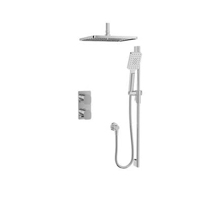 Baril PRR-4208-04-CC - Complete Thermostatic Pressure-Balanced Shower Kit