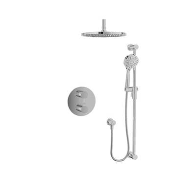 Baril PRR-4209-66-CC - Complete Thermostatic Pressure-Balanced Shower Kit