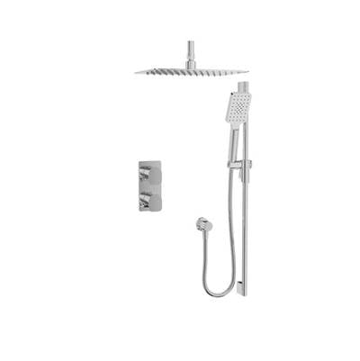 Baril PRR-4216-04-CC-NS - Complete Thermostatic Pressure-Balanced Shower Kit