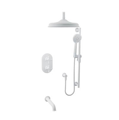 Baril PRR-4303-20-BB-NS - Complete Thermostatic Pressure-Balanced Shower Kit