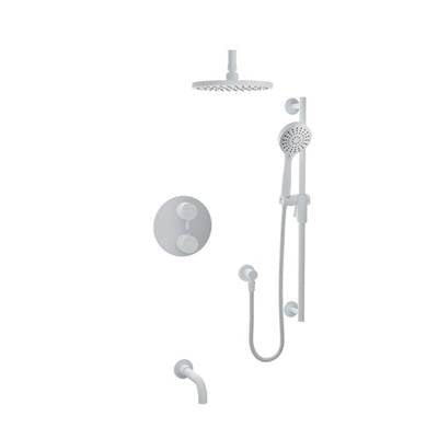 Baril PRR-4303-66-BB-NS - Complete Thermostatic Pressure-Balanced Shower Kit