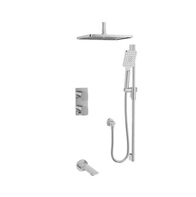 Baril PRR-4308-04-CC - Complete Thermostatic Pressure-Balanced Shower Kit