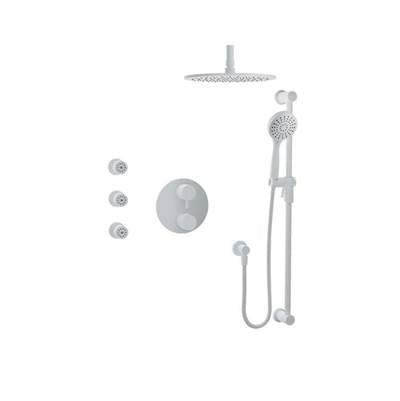 Baril PRR-4393-66-BB - Complete Thermostatic Pressure-Balanced Shower Kit