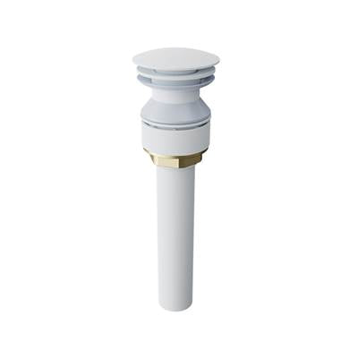 Baril REN-8423-02-BB - Push-Button Pop-Up Drain For Lavatory (Without Overflow)