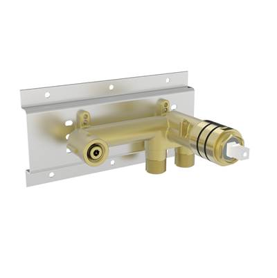Baril ROU-8147-04-B - Single Lever Wall-Mounted Lavatory Rough-In