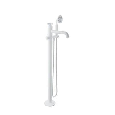 Baril T20-1112-00-BB - Trim Only For Floor-Mounted Tub Filler With Hand Shower