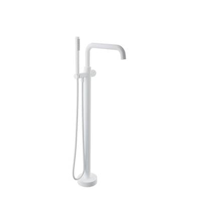 Baril T80-1112-00-BB - Trim Only For Floor-Mounted Tub Filler With Hand Shower (Without Handle)