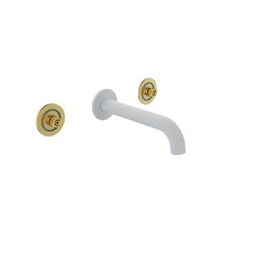 Baril T80-8046-00L-BB - Trim Only For Two Handles Wall-Mounted Lavatory Faucet, Drain Not Included