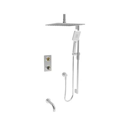 Baril TRR-4304-80-BB-NS - Trim Only For Thermostatic Pressure-Balanced Shower Kit (Without Handle)