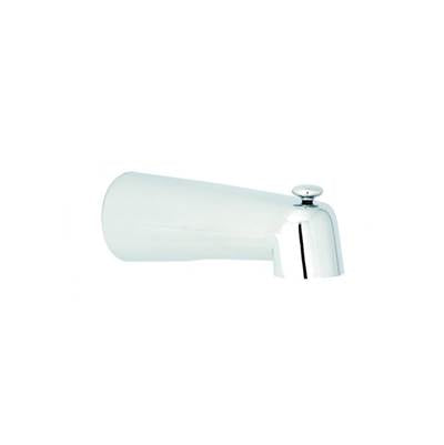 Baril Pro BEC-4520-27-CC - 18 Cm (7'') Wall-Mounted Diverter Bath Spout With Slip-Fit On 1/2'' Copper Connection
