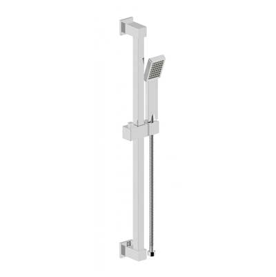 Baril Pro DGL-2575-71P-CC-150 - Modern 1-Spray Sliding Rail Shower Set