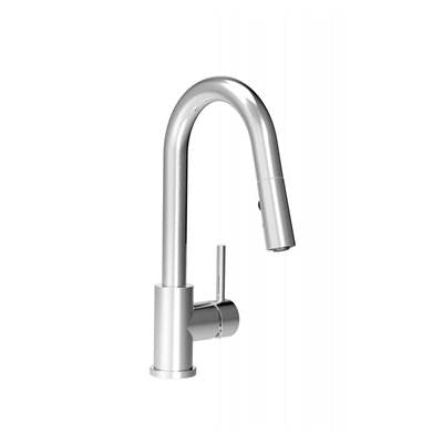 Baril Pro KUI-2040-77L-CC - Single Lever Kitchen Faucet With Pull-Down Spray