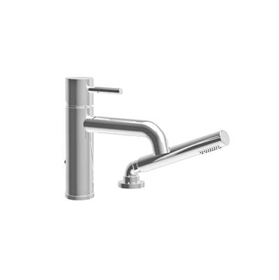 Baril Pro O15-1249-PB-CC-150 - 2-Piece Deck Mount Tub Filler With Hand Shower