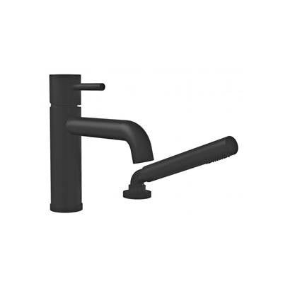 Baril Pro O15-1249-PB-KK-150 - 2-Piece Deck Mount Tub Filler With Hand Shower