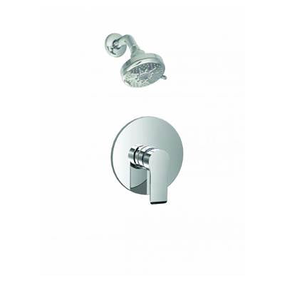 Baril Pro O22-9139-W2-CC - Pressure Balanced Shower Faucet With Shower Head