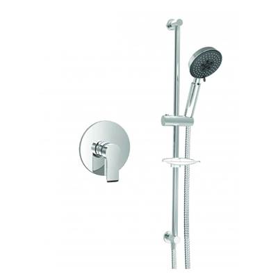 Baril Pro O22-9149-02-CC - Pressure Balanced Shower Faucet With Sliding Rail Shower Set